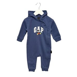 ⭐️ 5/$30 Gap Kids Disney Mickey Mouse Sweat Hood One Piece size 6-12 Months